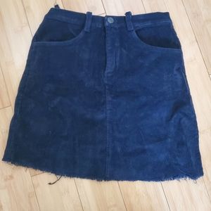 Cursory mini skirt